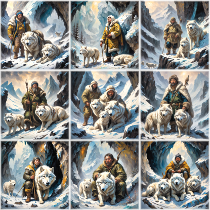 Гладът, който гризеше стомасите, Магнитна Книжка