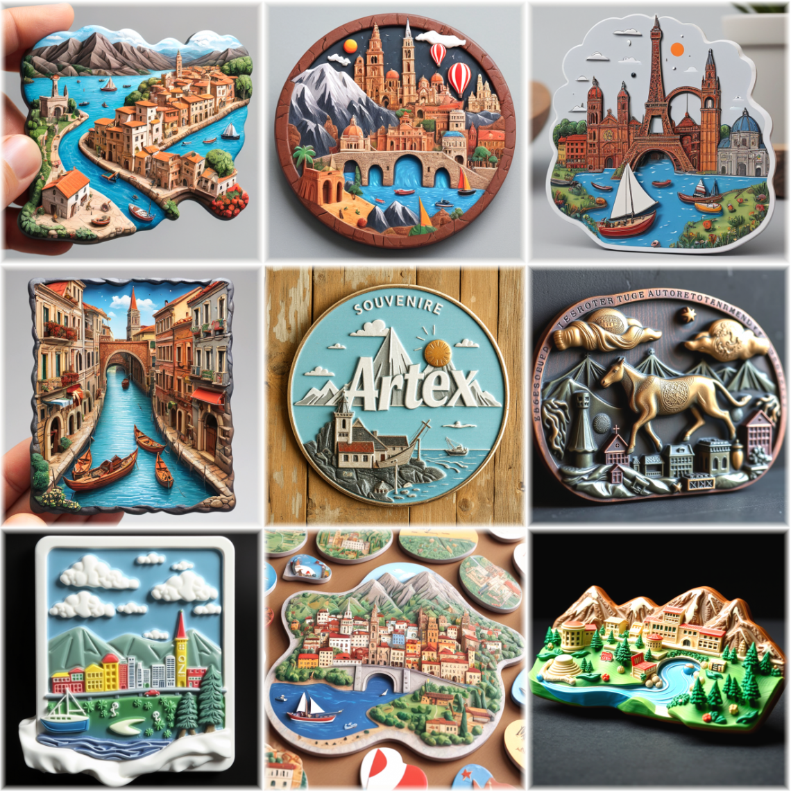 3Д Релефни Магнитни Сувенири