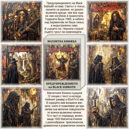Предупреждението на Black Sabbath - Магнитна Книжка