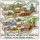 Рилски Манастир, Фото Магнити "България", Модел 01-9