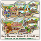 Рилски Манастир, Фото Магнити "България", Модел 01-9